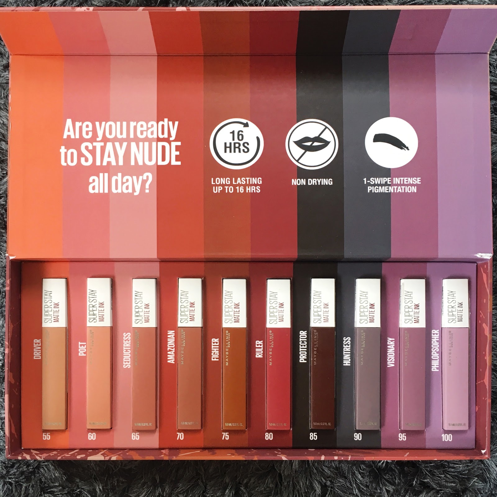 Maybelline SuperStay Matte Ink Liquid Lipstick Swatches & Review – Hoots of  a Night Al
