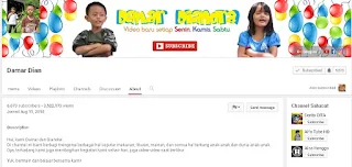 Youtube Channel Damar Dian