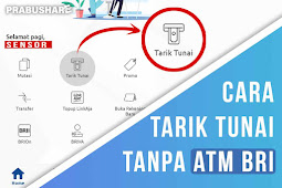 CARA TARIK TUNAI TANPA KARTU ATM BANK BRI (Aplikasi BRI Mobile terbaru)