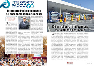 LUGLIO 2023 PAG. 12 - Interporto Padova festeggia 50 anni di crescita e successi