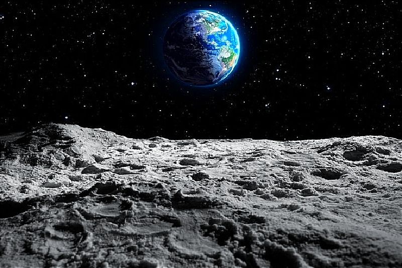 Las rocas de la luna enviadas a la Tierra por Chang'e 5  contienen Rastros de agua, pero es más poca de lo esperado