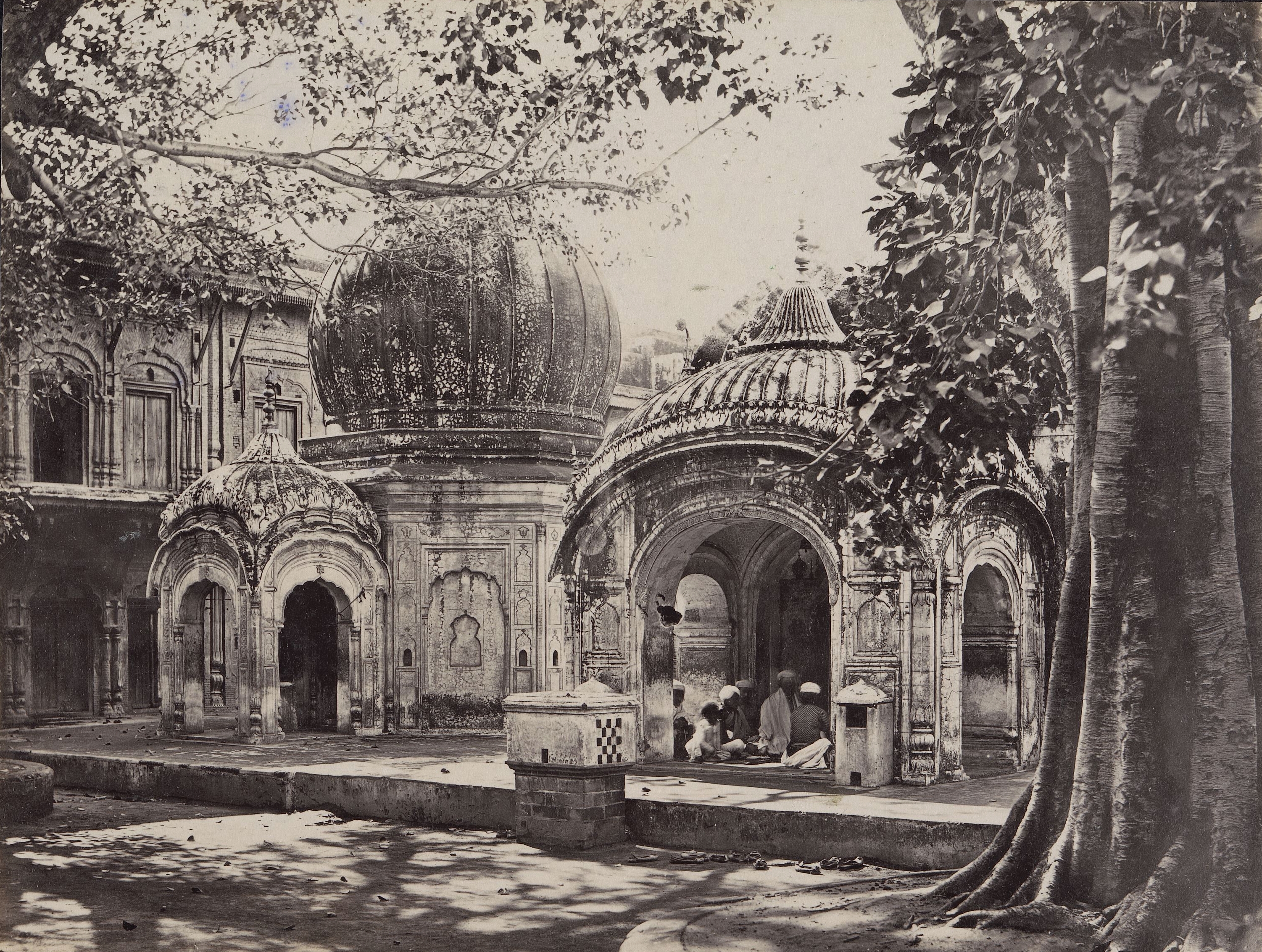 Devi Hindu Mandir (Temple), Jagadhri, Yamunanagar, Haryana, India | Rare & Old Vintage Photos (1860)
