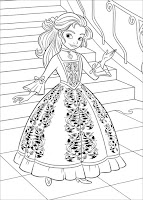 Elena of Avalor coloring page