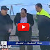 لافتة ضخمة تسقط فوق مذيع أردني 3 مرات خلال مقابلة واحدة على الهواء مباشرة ! شاهد الفيديو!