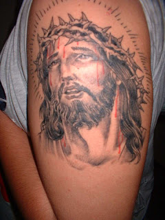 jesus tattoos, tattoos