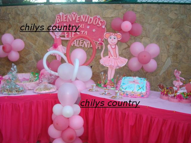 Decoracion de angelina ballerina Publicado por chilys country en martes