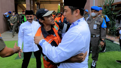 Jelang Masa Jabatan Selesai,  Walikota dan Wakil Wali Kota Tangerang berpamitan ke Pegawai