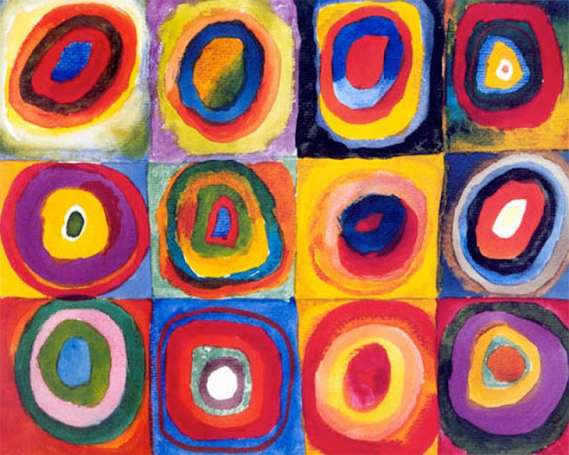 Squares with Concentric Circles by Wassily Kandinsky