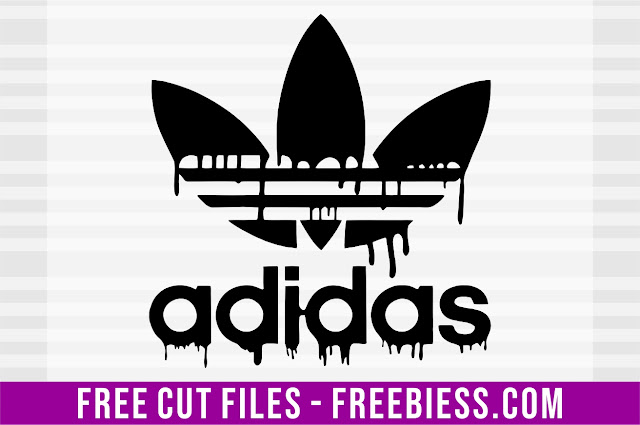 [freebiess.com] Adidas Dripping Blood SVG