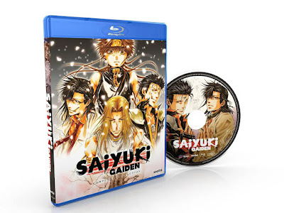 Saiyuki Gaiden Complete Colleection Bluray Disc Overview