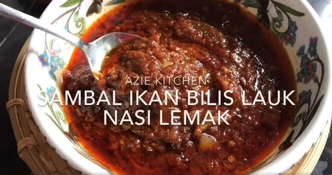 RESEPI SAMBAL IKAN BILIS LAUK NASI LEMAK - Resepi Sheila Rusly