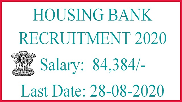  National  Housing  Bank  Recruitment 2020