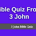 Bible Quiz on 3 John (Multiple Choice Questions)