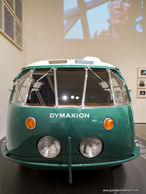 Dymaxion Car #4 (frente)  - Motion, Museo Guggenheim Bilbao, por El Guisante Verde Project