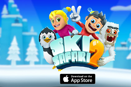 Download Ski Safari 2 MOD APK 1.5.0.1176 Unlimited Money gold coins Terbaru