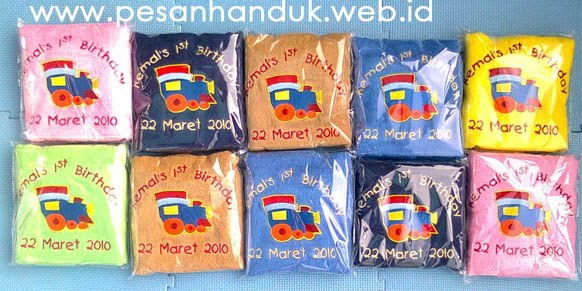 Souvenir Ulang Tahun. Handuk Ulang Tahun Kemal