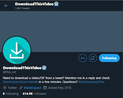DownloadThisVideo on Twitter
