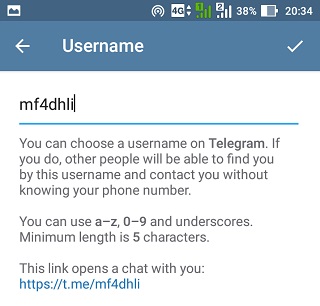 Cara Ganti Username Di Telegram