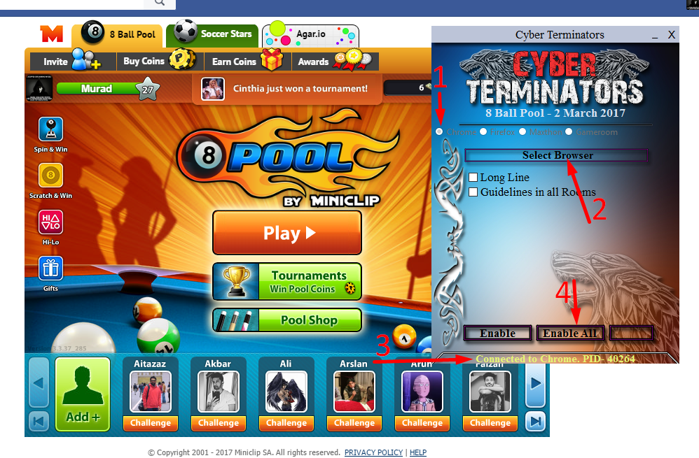 How to Get 8 Ball Pool Long Lines [ Updated Hack ] - Free Of ... - 