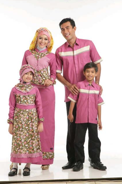 Contoh Model  Baju  Muslim Modern Untuk Keluarga  Terbaru  2019
