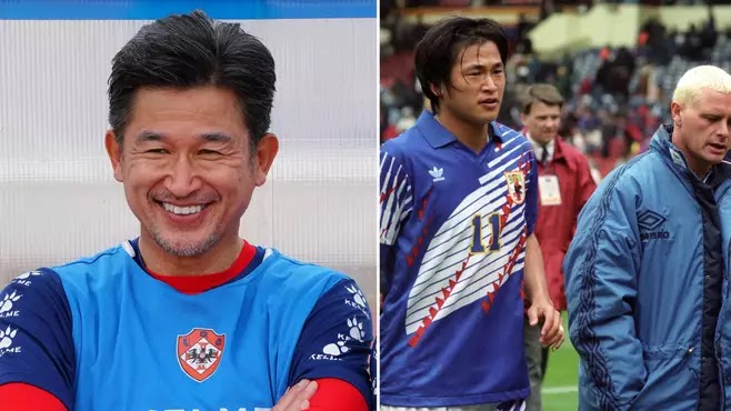 O jogador de futebol profissional mais velho do mundo, Kazuyoshi Miura, assinou um novo contrato aos 56 anos