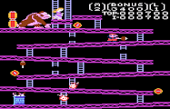 Donkey Kong on the Atari 7800