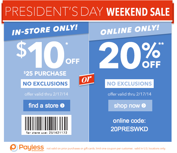 payless shoes coupons may 2015 locations for payless shoe store ...