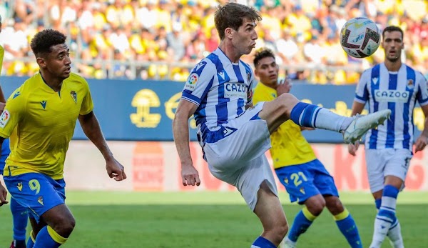 Ver en directo el Cádiz - Real Sociedad