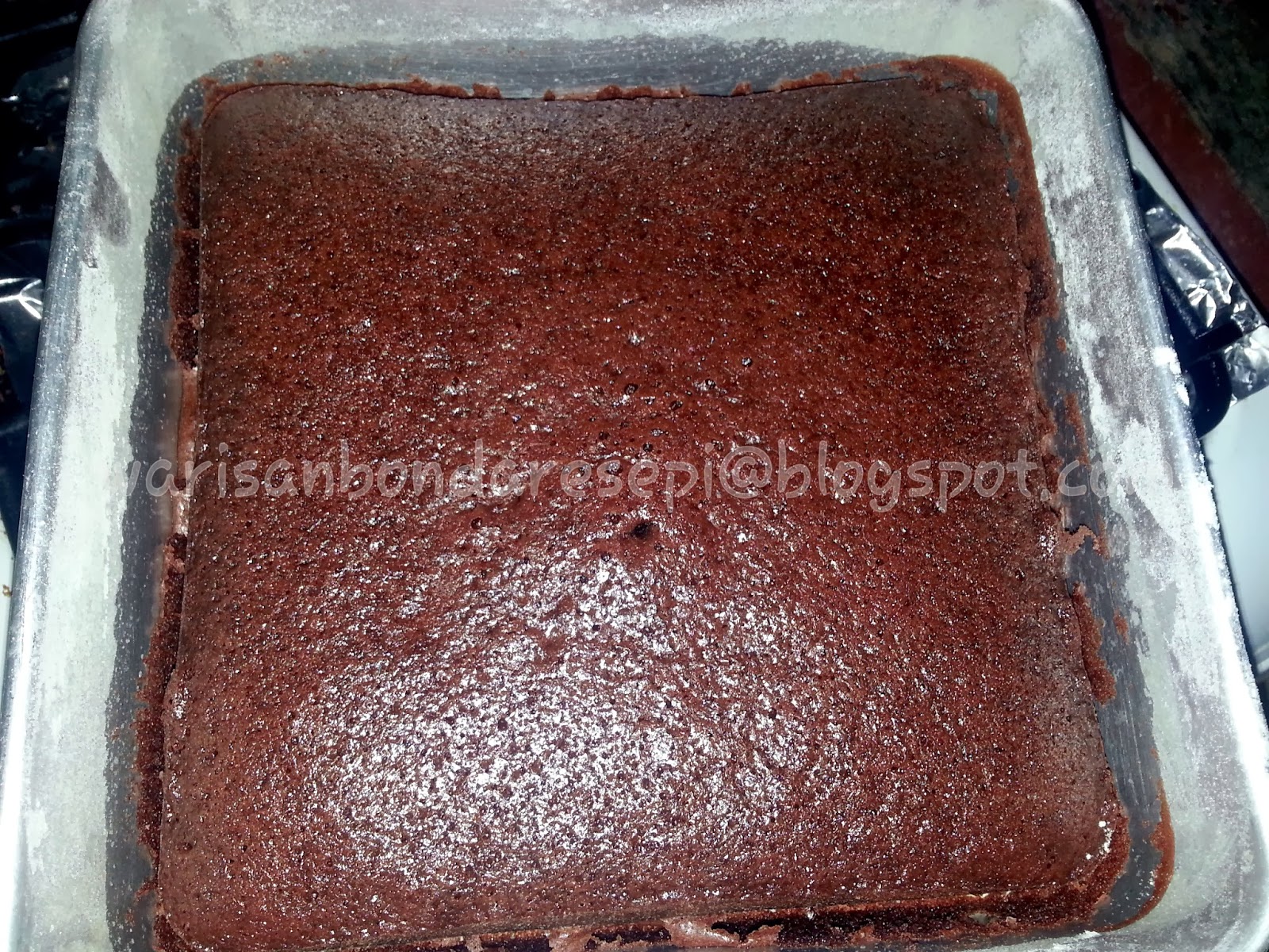 Warisan Bonda Resepi: KEK COKLAT MOIST VERSI BAKAR