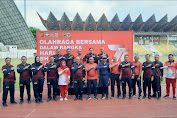 Sambut Hari Bhayangkara, Polresta Banda Aceh Gelar Olahraga Bersama Dengan Berbagai Hadiah Menarik