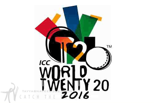 ICC twenty twenty 2016 crick World cup logo| sked