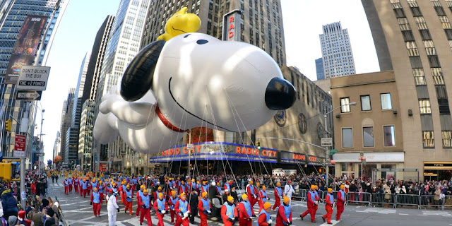 Desfile del día de acción de gracias en Nueva York