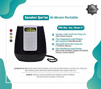Speaker Qur'an Al-Akram Portable