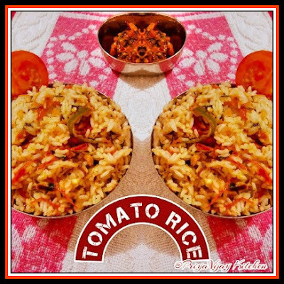 Tomato Rice – Thakkali Sadam - Tomato Bath