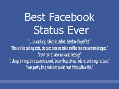 Funny Facebook quotes, status updates, profile pics - Just For Laugh!