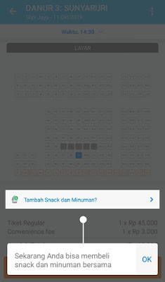 beli tiket di Traveloka sebelum ke bioskop