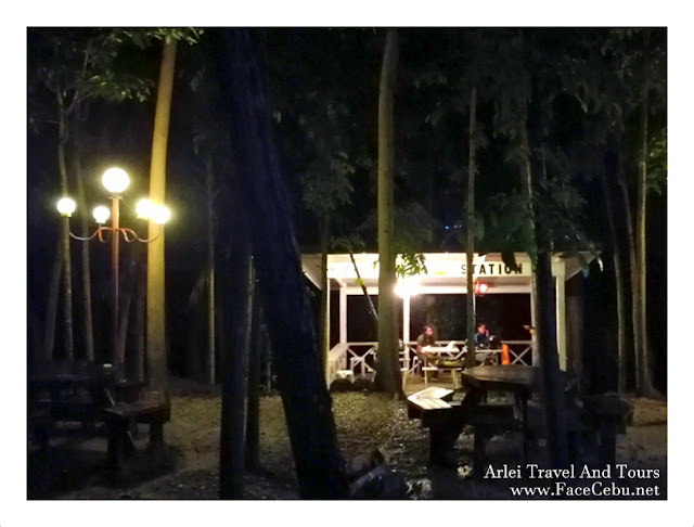 Night shot at the famous Barili's Milk Station