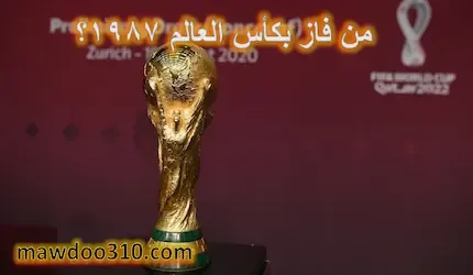 من فاز بكأس العالم 1986؟