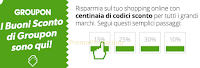 Logo Centinaia di Codici sconto grandi marche su Groupon