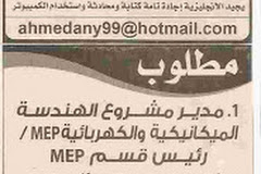 وظائف جريدة الخليج 8/9/2015
