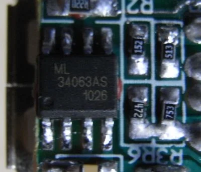 DC/DC CONVERTER CONTROL CIRCUIT ML34063AS