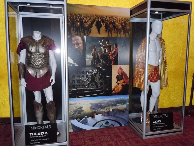 Immortals movie costume exhibit