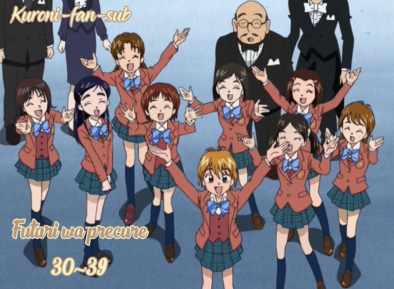 الحلقات 30~39 من انمي futari wa precure مترجمة