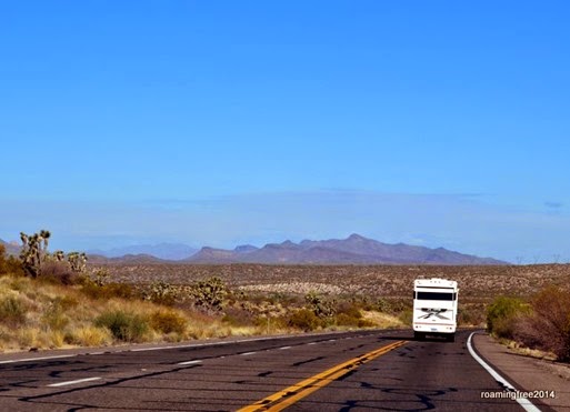 On the road to Kingman