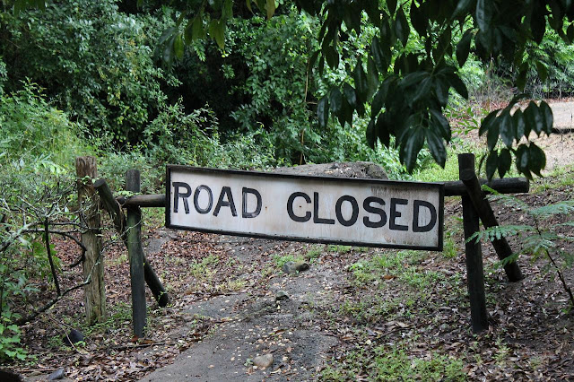 road closed