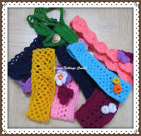 free crochet pattern, free crochet headband patterns