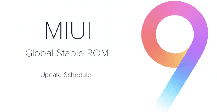 ROM Xiaomi Miui 9 Global Stable