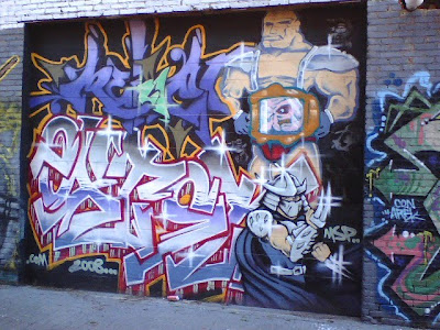 Cool graffiti retro