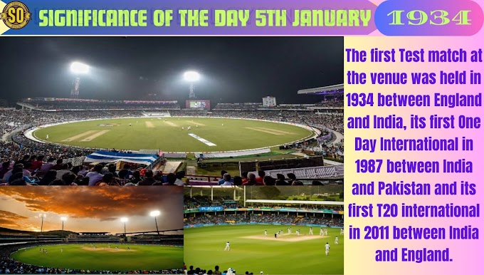 Significance of The Day 5th January
