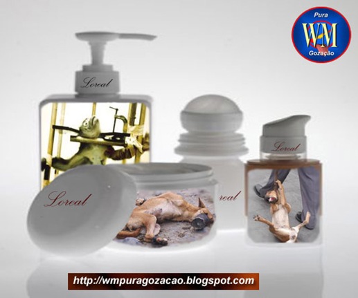 FLAGRANTE - Ad Cosmético X animais